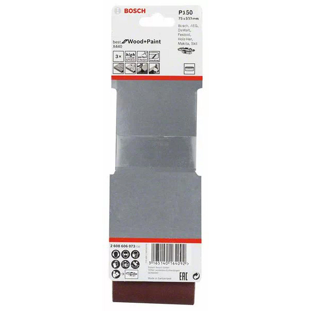 Lija Banda 75x533 Mm. Grano 150
