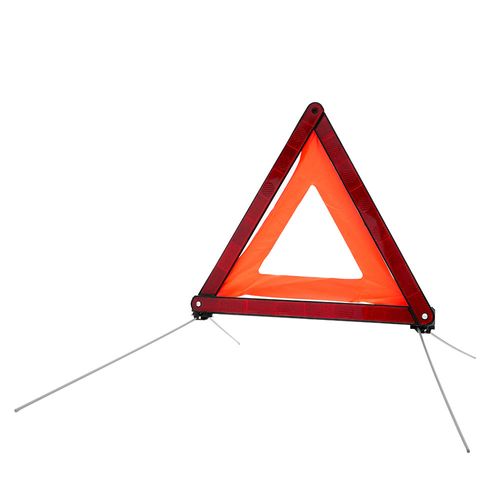 Baliza Reflectora Triangular Rojo PVC Datrak