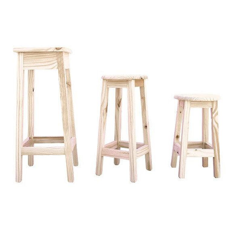 Taburetes de madera maciza, taburetes bajos, bancos pequeños simples,  sillas de madera, taburetes cuadrados pequeños - AliExpress