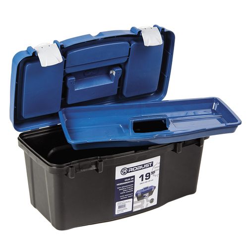 Caja de Herramientas con Gavetero 19" Plástico Robust