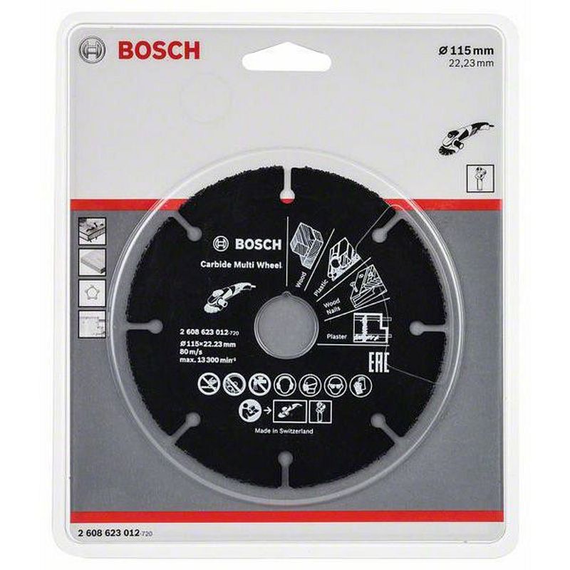 Disco de Corte para Amoladora Bosch 115Mm - Easy
