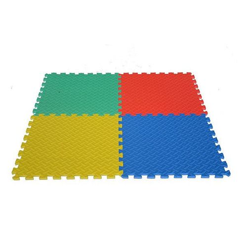 Piso de Goma Eva Rojo 50X50 Cm Gruppo Pietrabella
