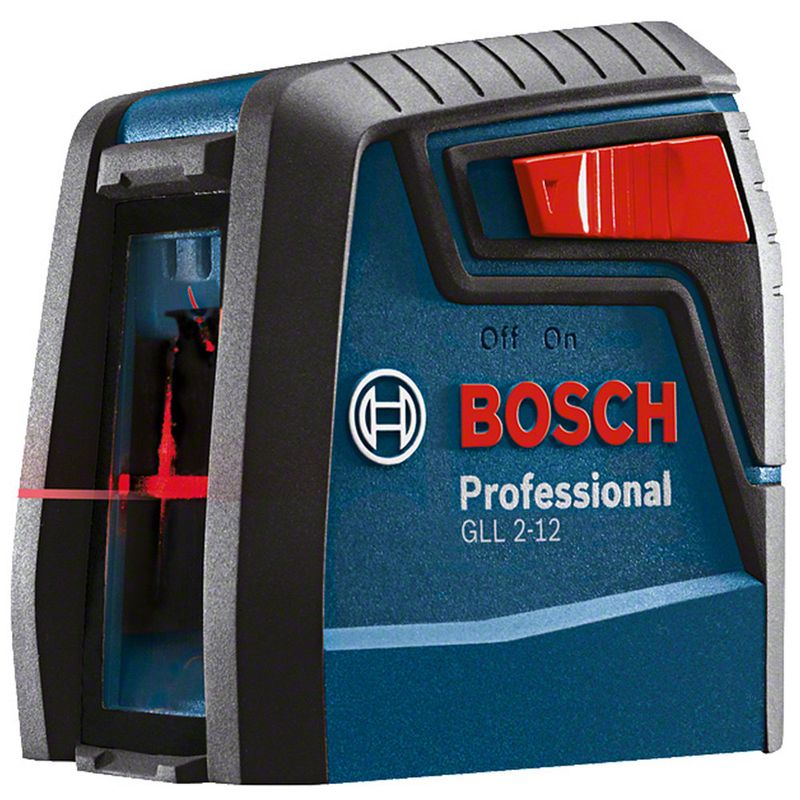 Nivel Láser Bosch GLL 2-12 alcance 12m con soporte - Easy