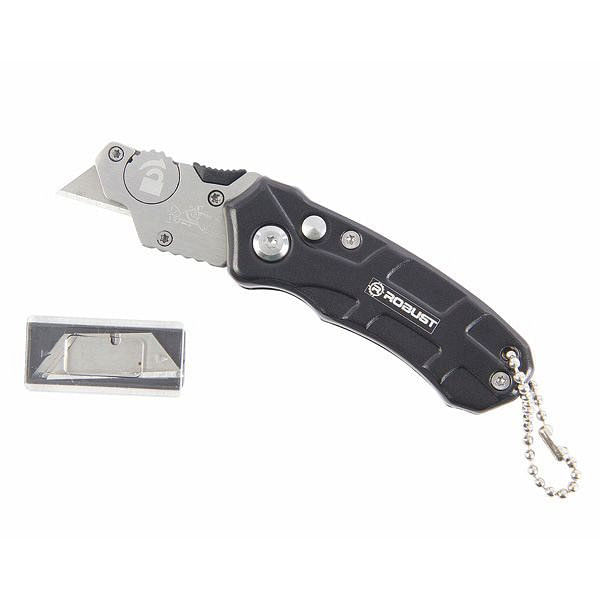 Cuchilla Plegable para Uso Pesado de Aluminio Anodizado Robust