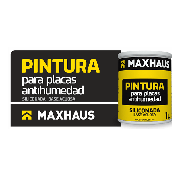 Pintura Antihumedad Base Acuosa 1 Lt Maxhaus