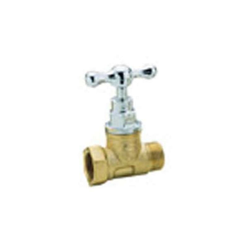 Llave De Paso Agua HH Bronce 13mm FV 0471-13-B