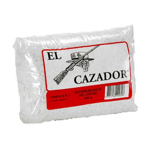 Estopa Blanca Lustre 300 Grs El Cazador