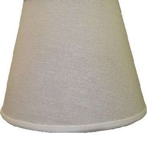 Pantalla Tela Clasica Para Araña Natural 9 X 15 X 11 Cm Monteluz