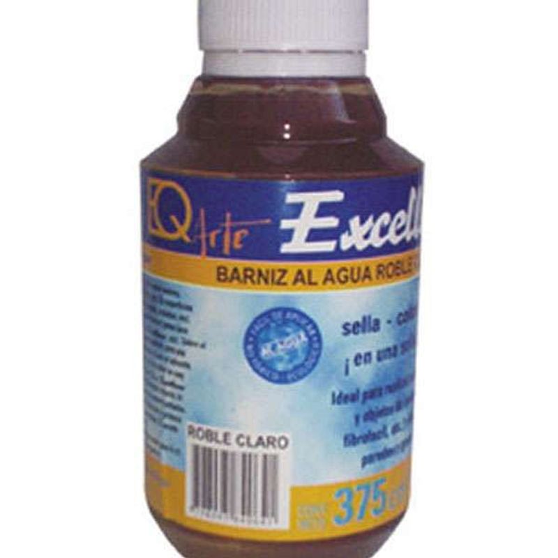 BARNIZ AL AGUA CON COLOR X 375 CC BLANCO