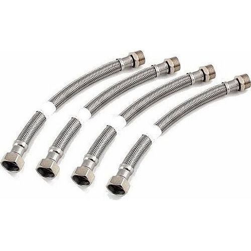 Flexible Gas Acero Inoxidable 1/2 X 30 Cm Latynflex