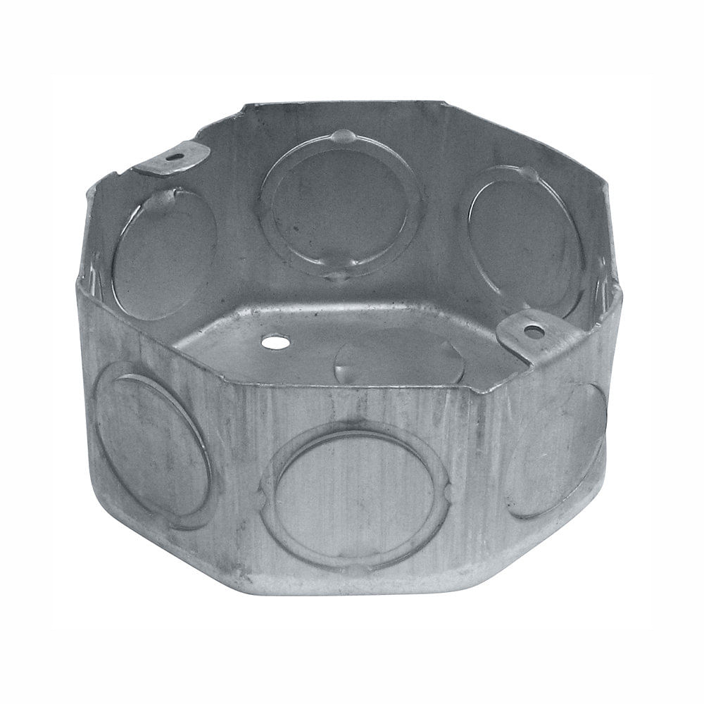 Caja de Embutir Octogonal Liviana Galvanizada AG Metalúrgica