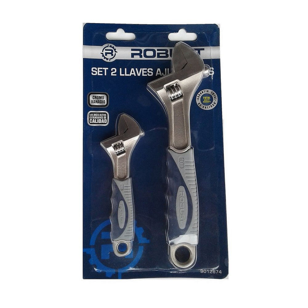Set 2 Llaves Ajustables Robust