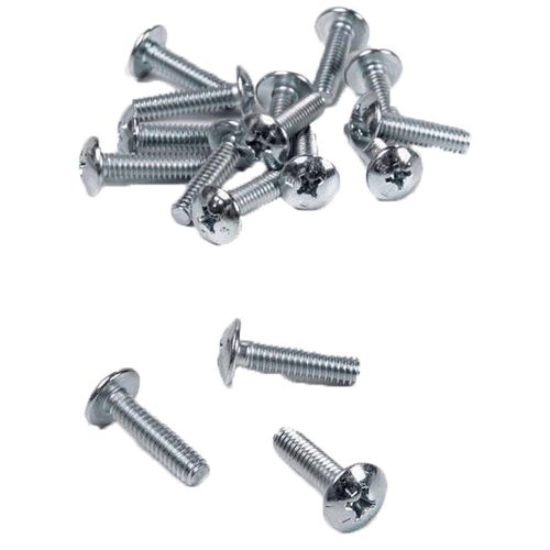 Tornillo Cabeza Tanque 6,35X25,4 Mm Para Metal 16 Un Tel