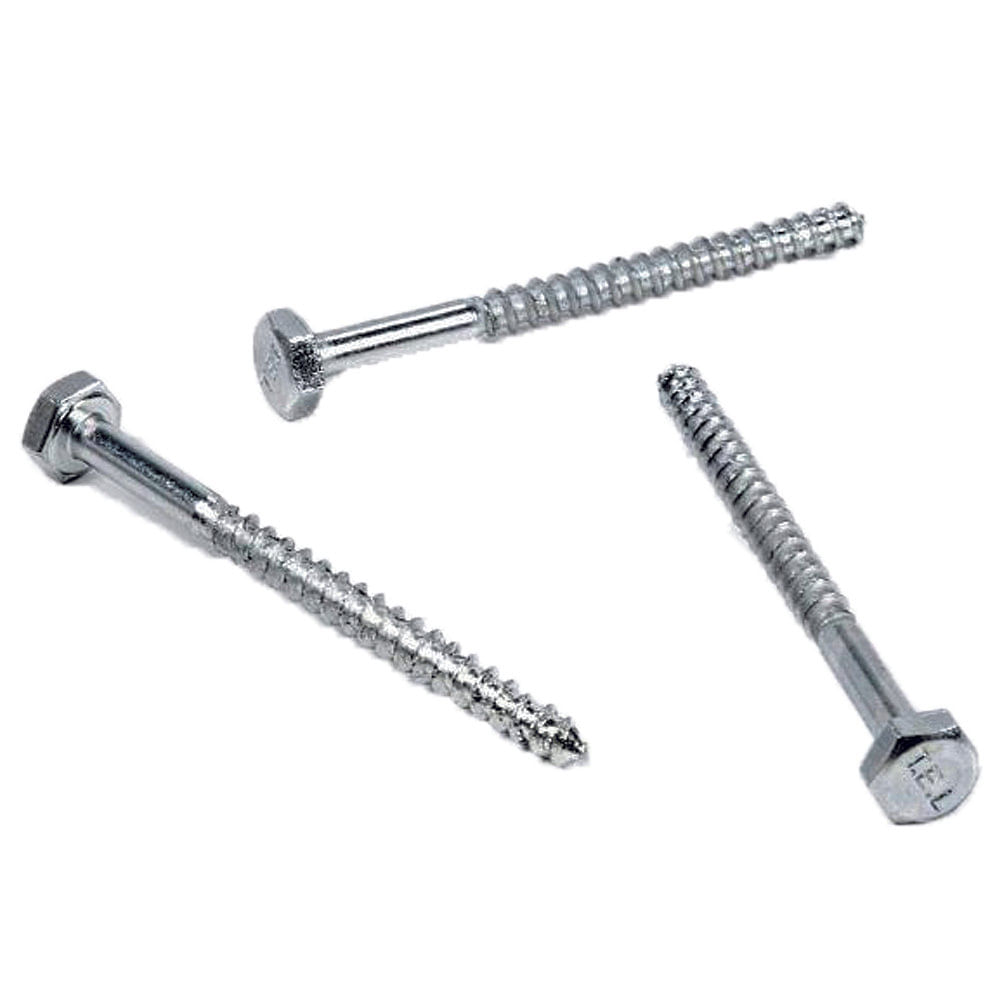 Tirafondo Rosca Parcial 4,8X44,5 Mm Carpintería 3 Un Tel