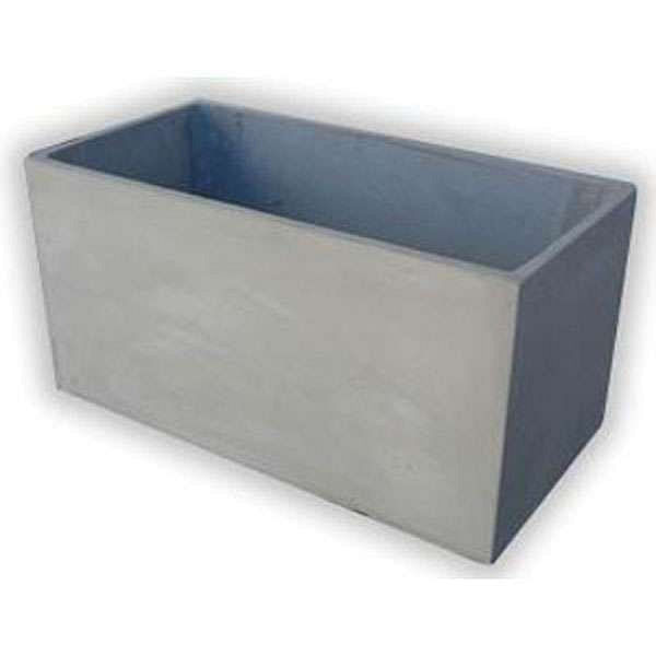 Maceta Fibrocemento 100x20x20 Cm Gris La Cioppa