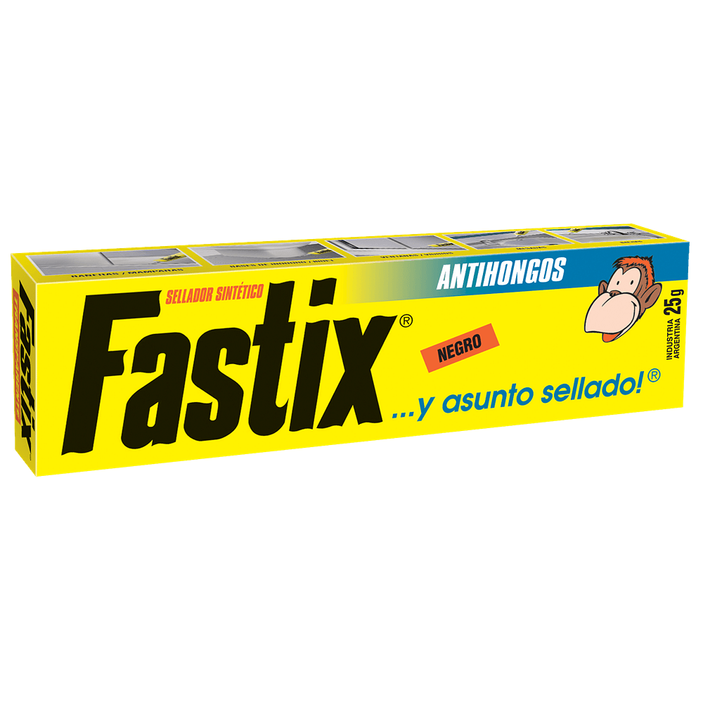Sellador Antihongos Negro 25 Grs Fastix - Easy