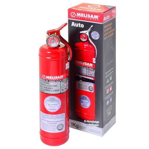 Matafuego ABC 1 Kg para Auto Melisam