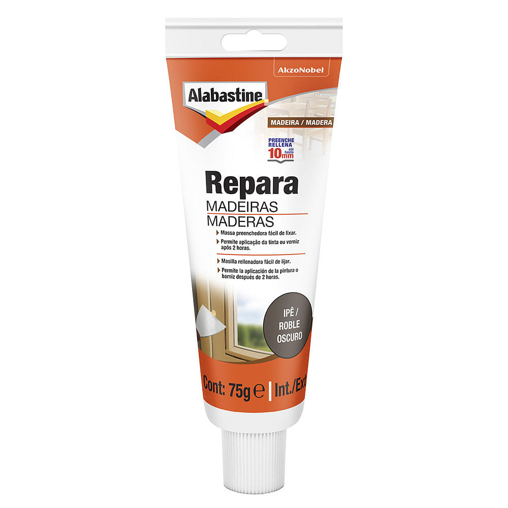Masilla Reparadora Madera Roble Oscuro 75 Grs Alba