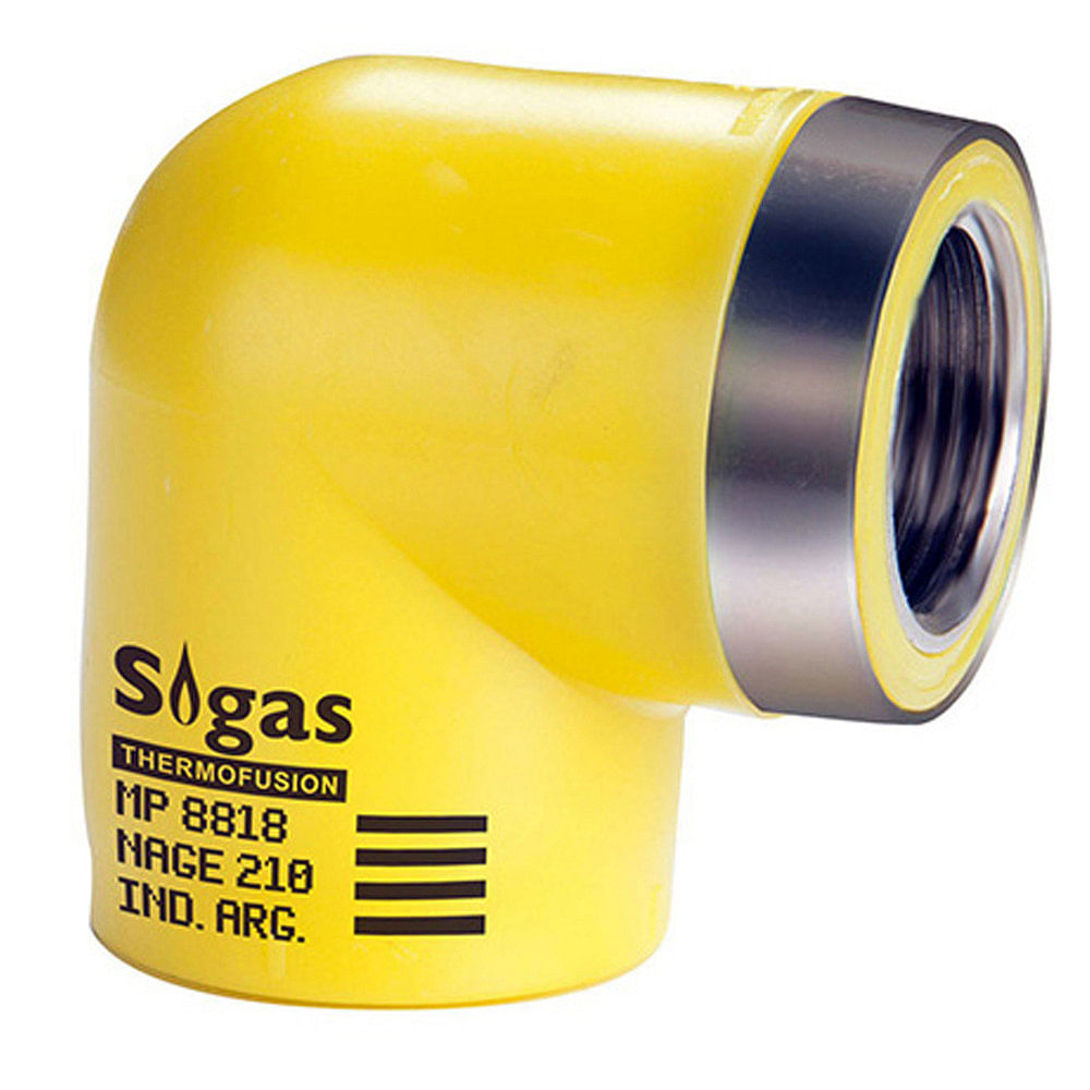 Codo Thermofusión 90° 32 Mm X 3/4" Rosca H Sigas