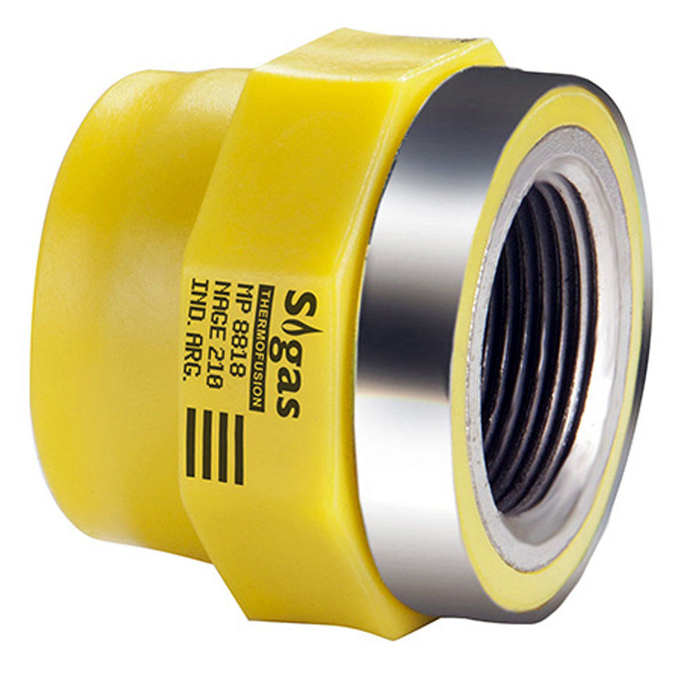 Cupla Thermofusión Transición 40 mm x 1 1/4" Sigas