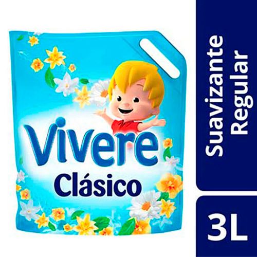 Suavizante Ropa Clásico 3 Lts Vivere