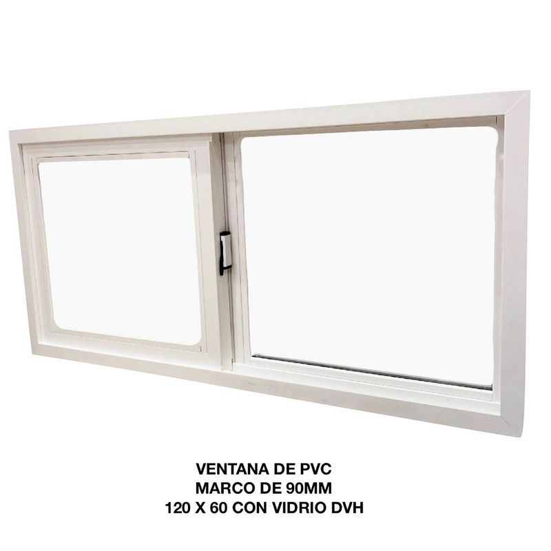 Ventana Pvc Mco 90 Americana Dvh 200X200 - Easy