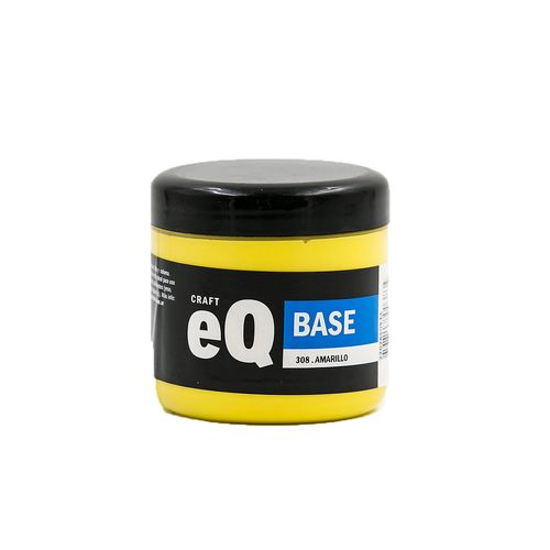 Base Acrílica Amarillo Mate 200 Cc Eq