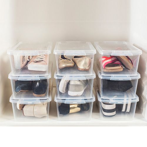 Caja Organizadora 16X19,5X35 Cm Polipropileno Transparente 3 Un Star Company