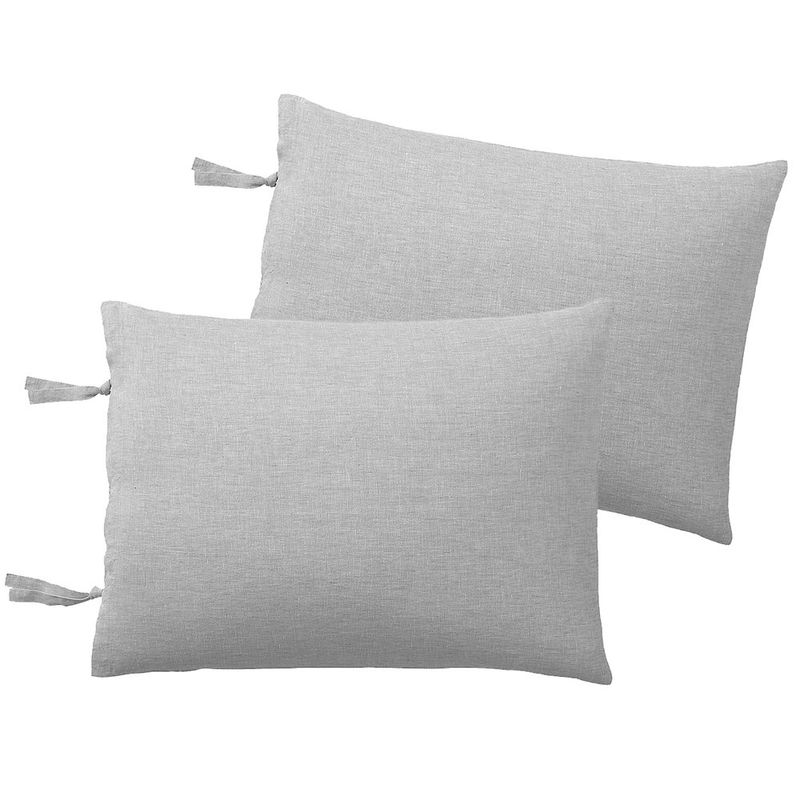 Set x 2 Funda Seda para almohada plata lila - Ventrish