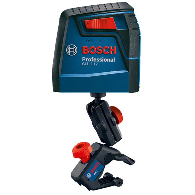 Nivel Láser Bosch GLL 2-12 alcance 12m con soporte - Easy