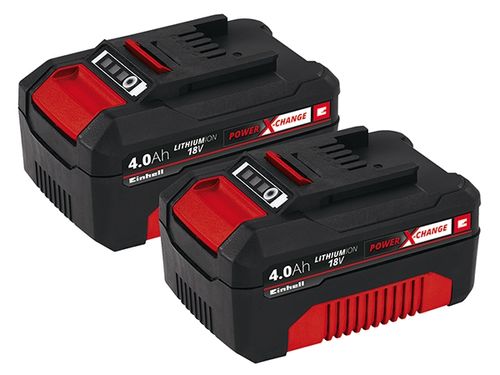 Pack 2 Baterías de Litio 18V 4.0Ah PXC Einhell