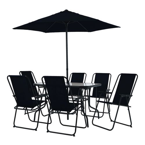 Set Comedor Acero 6 Personas Outzen Tokio