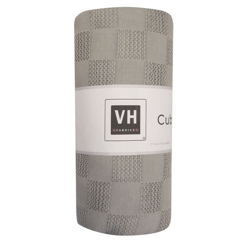Cubrecama Waffle Gris Perla 160x255 Cm VH Fabrics