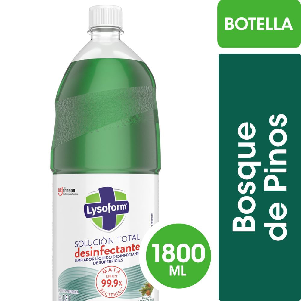 Limpiador Desinfectante Total Pino 1800 Ml Lysoform