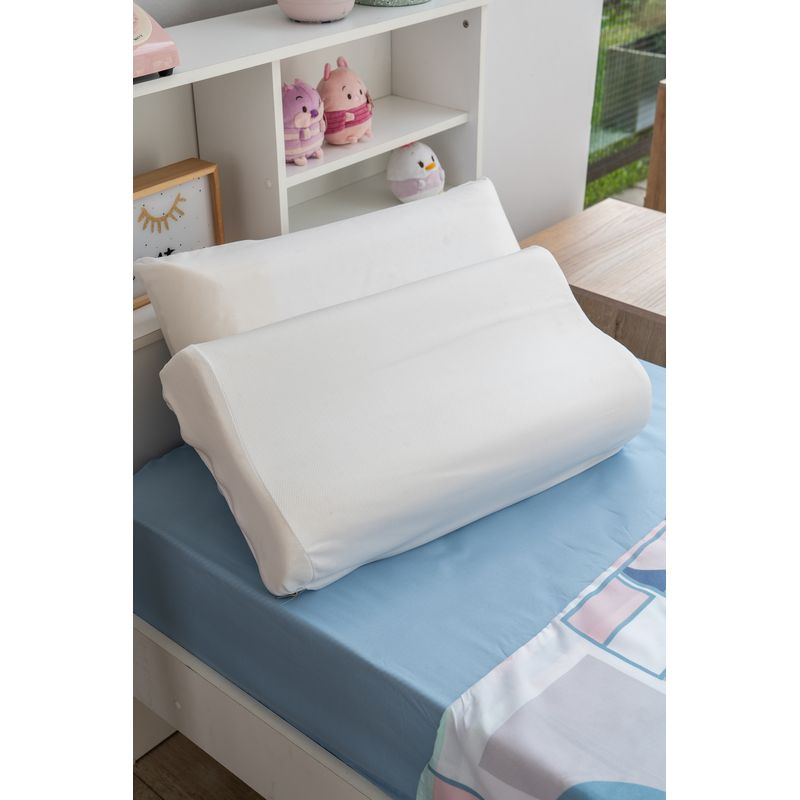 Almohada VISCOELÁSTICA Tacto Seda Bianco para cama de 135 cm