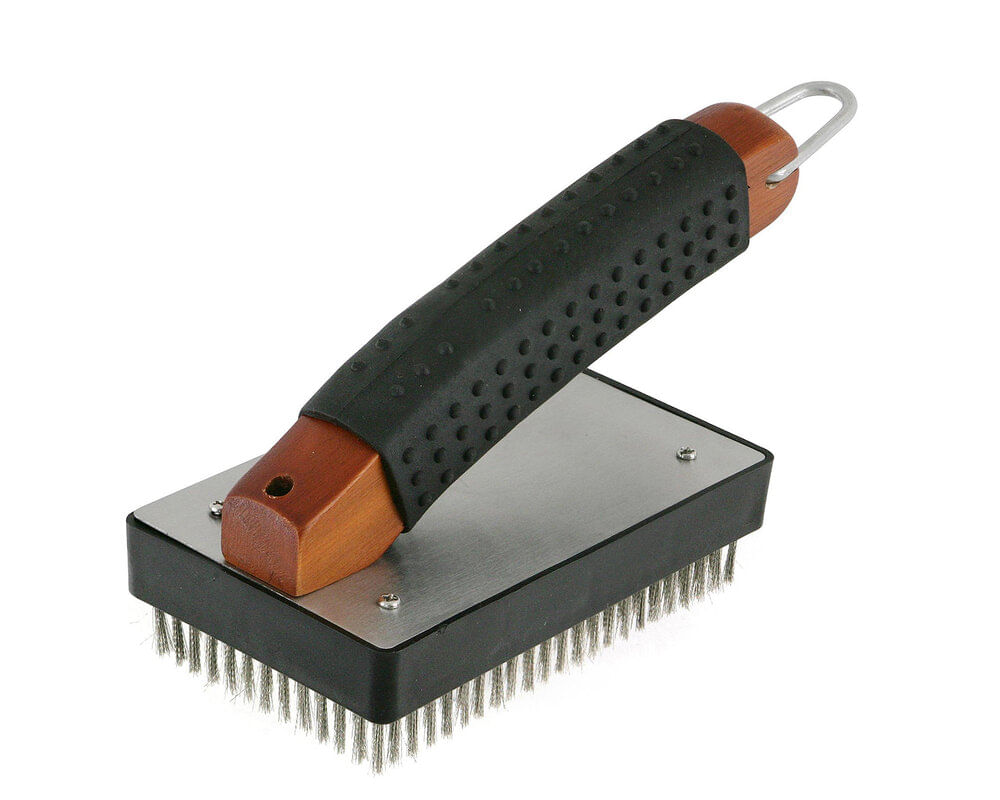 Cepillo Limpia Parrilla 9x15x20 Cm Beef Maker Premium