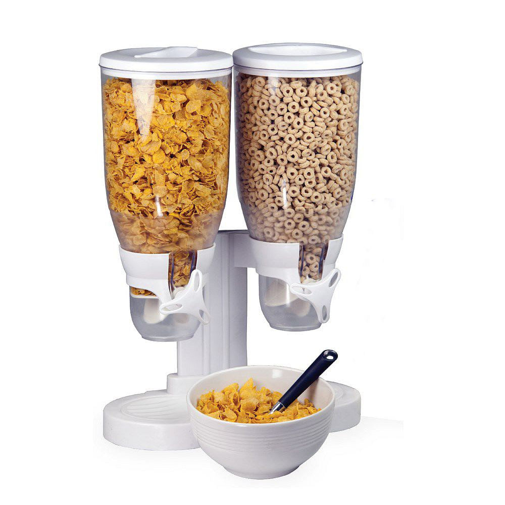 dispensador de cereal doble