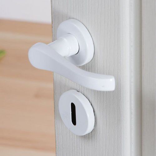 Manija Doble Aluminio Blanco 75x25x40 Cm Currao