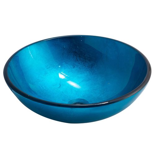 Bacha de Apoyar Azul 42x42 Cm Vessanti