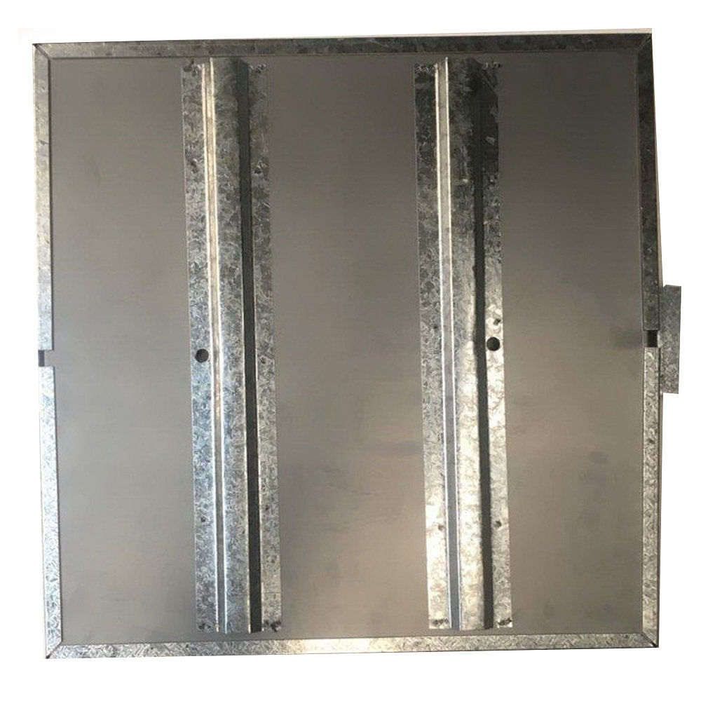 Tapa Cámara Filete Acero 60X60 Cm Metalgas