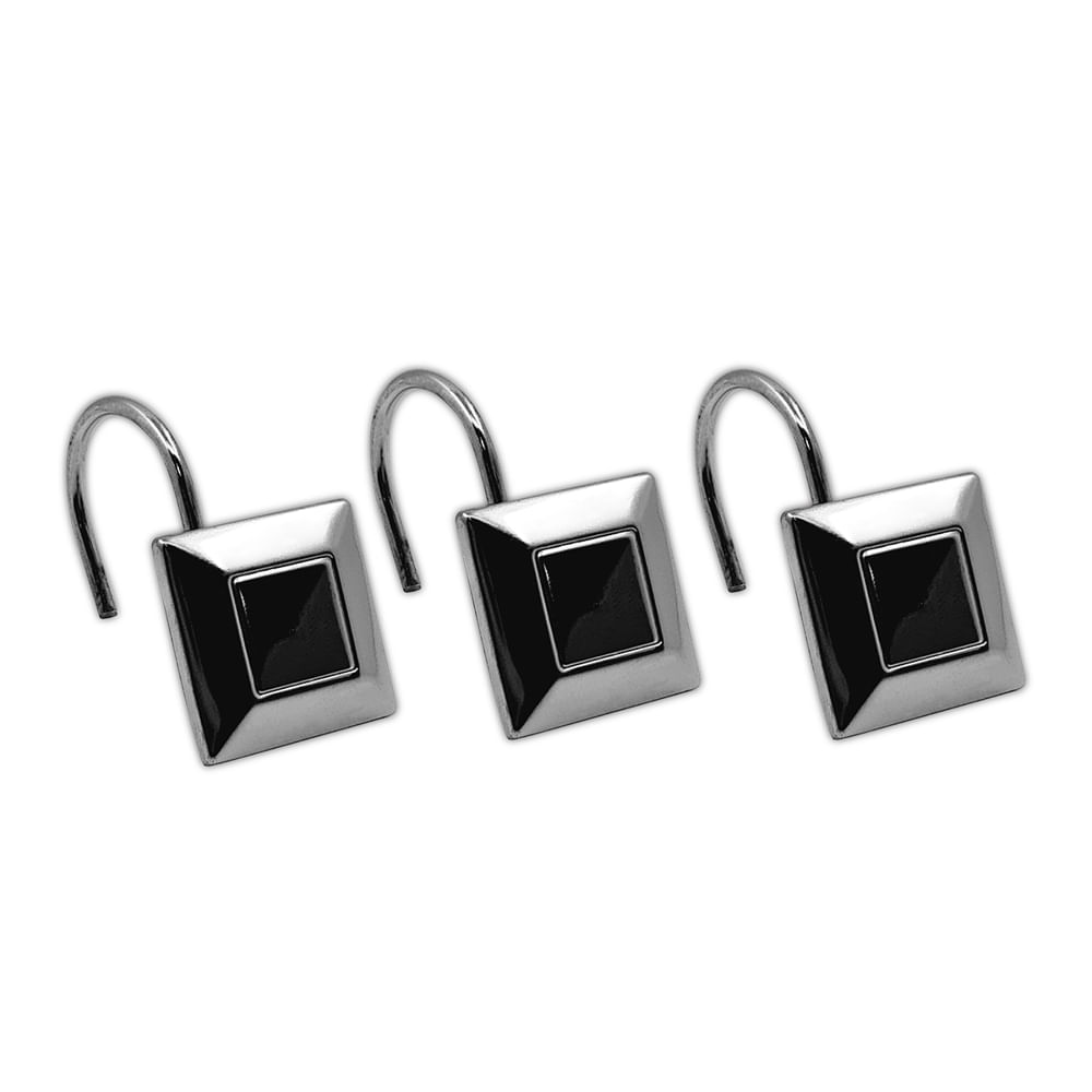 Ganchos para Baño Bronce Satinado 12 Un Amalfi
