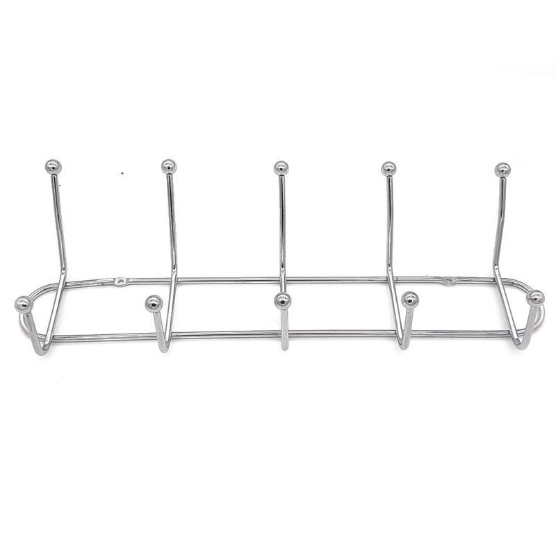 Perchero de pared Acero Simple 1 Gancho Plata Cromado Siquar - Promart