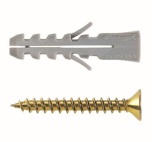 Blister Taco y Tornillo Fischer S10 6x60 Mm 10 Un