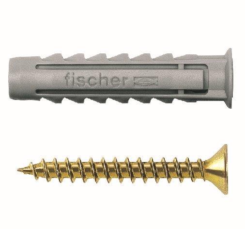 Tacos y Tornillos SX8 5x45 Mm 10 Un Fischer