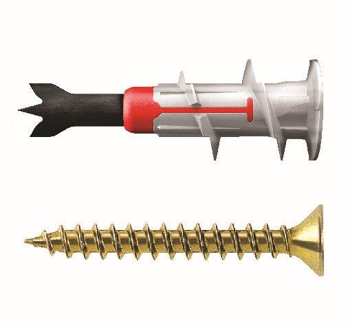 Blister Taco y Tornillo TMF4.5X40 Mm 25 Un Fischer