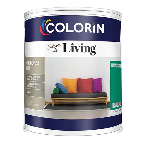 Pintura Látex Interior Ciboulette Mate 1 Lt Colorin Living