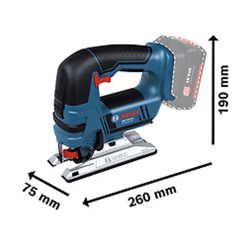 CALADORA Bosch GST 18V-155 SC power jigsaws 3800 spm 2 kg