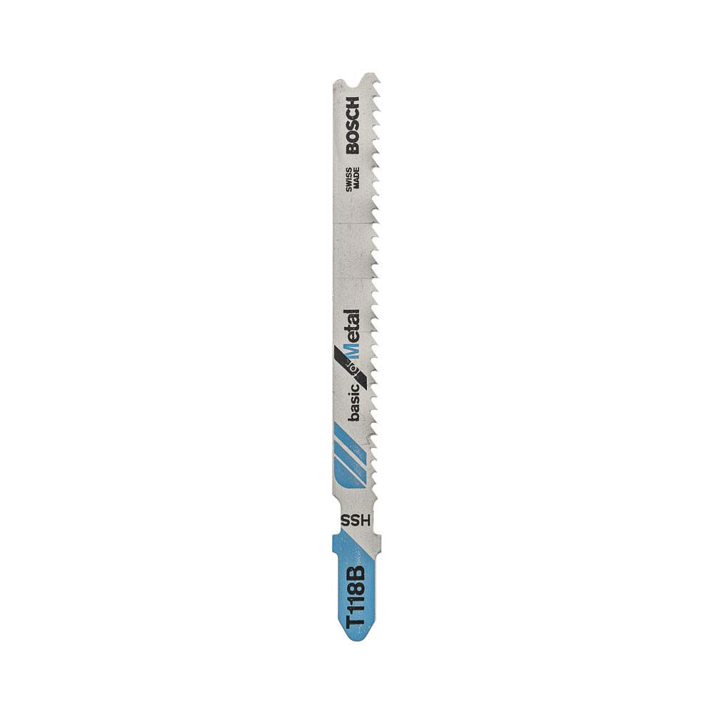 Hojas de Caladora HSS para Metal 92 Mm 5 Un T118B Bosch