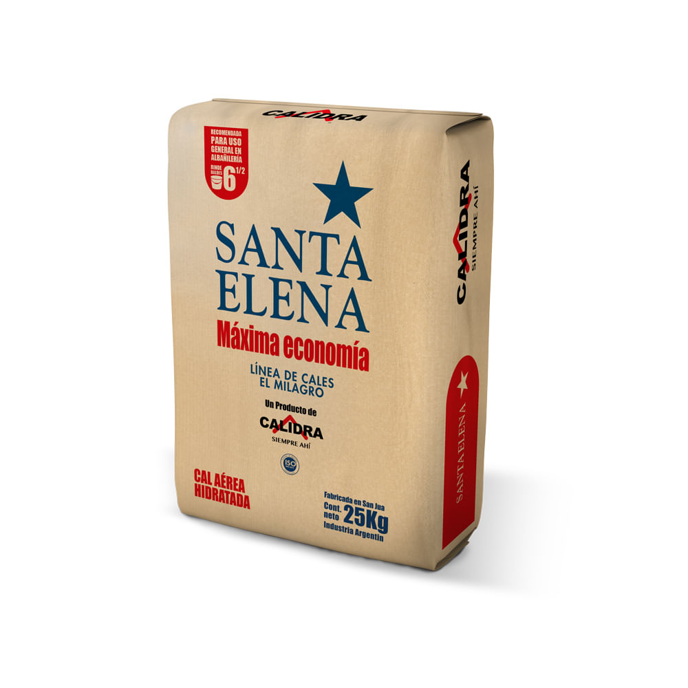 Cal Hidratada 25 Kg Santa Elena