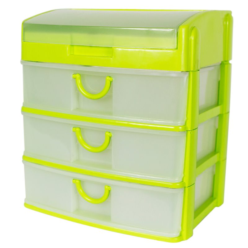 Organizador Plástico 3 Cajones 24X19X26 Cm - Easy